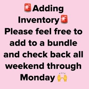 🚨Adding inventory, Read Below🚨🚨🚨🚨🚨🚨🚨🚨🚨🚨🚨